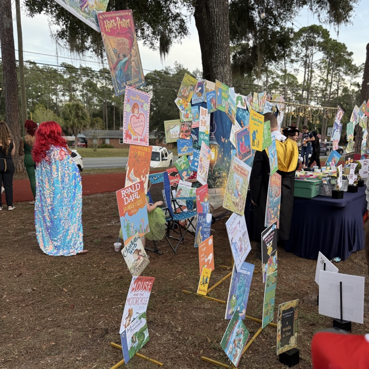 Wakulla County Schools Story Walk display