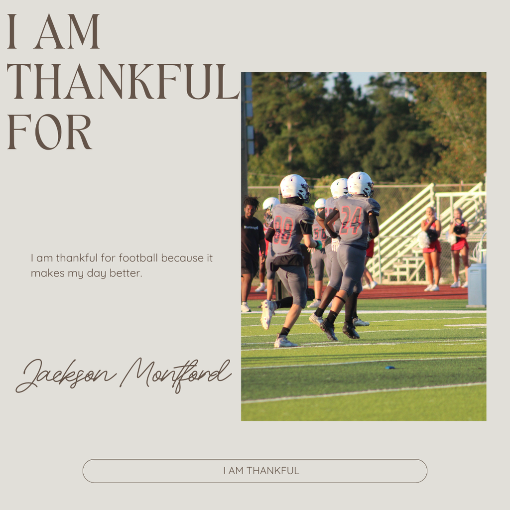#30DaysofThanks #IamThankful #WakullaHighThanksgiving