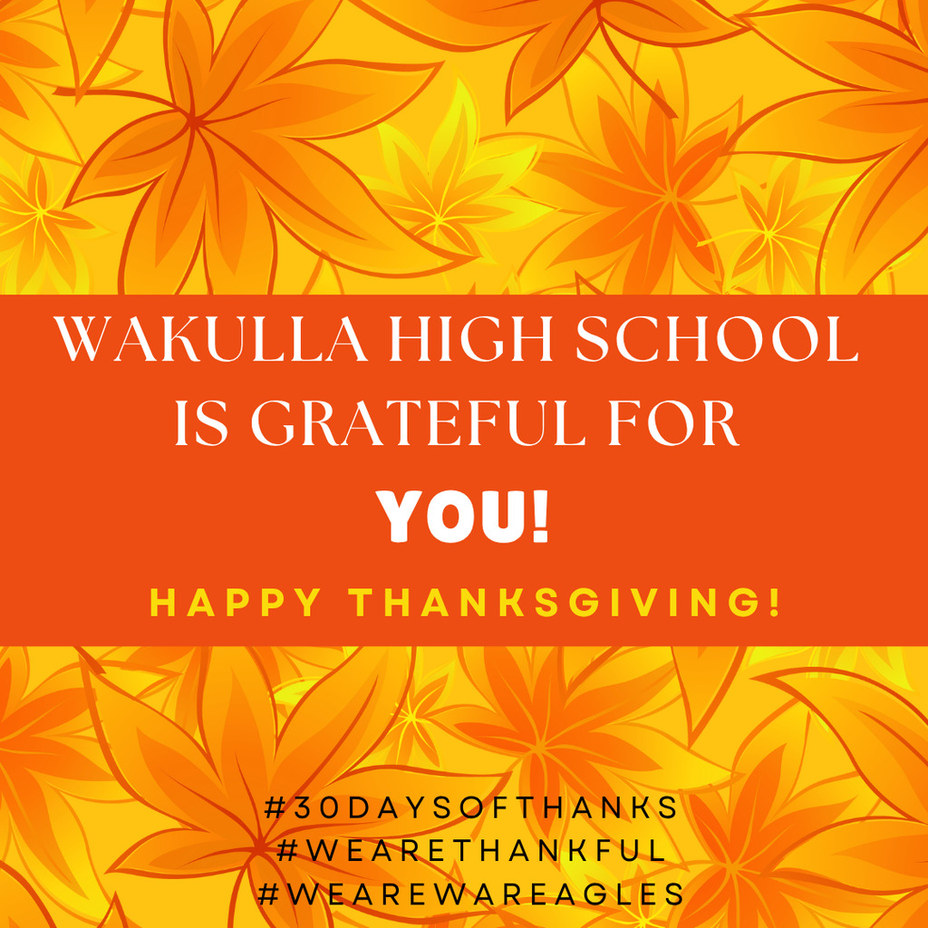 Orange and Yellow: We are thankful for YOU! 