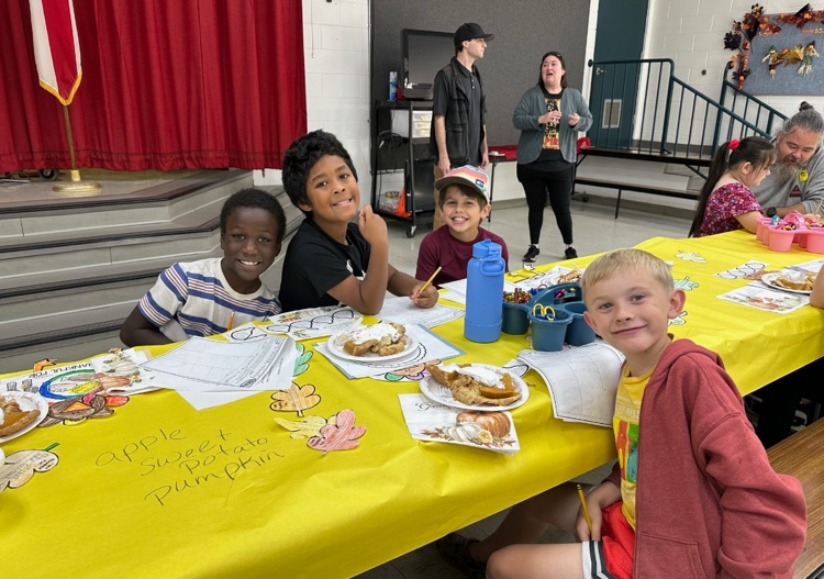 third grade pie tasting 