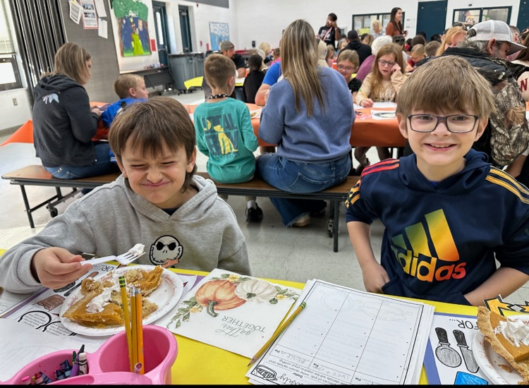 third grade pie tasting 