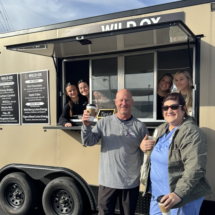 wild ox coffee and Dunkin’ Donuts  