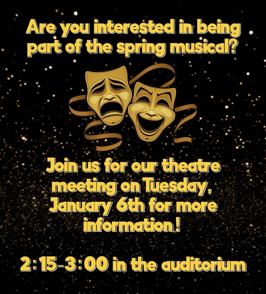 Start the New Year with jazz hands! Join us for our first troupe meeting of 2026!