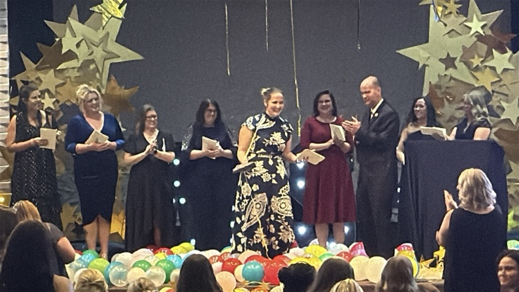 Makenna Maldonado WCS District Teacher of the Year!