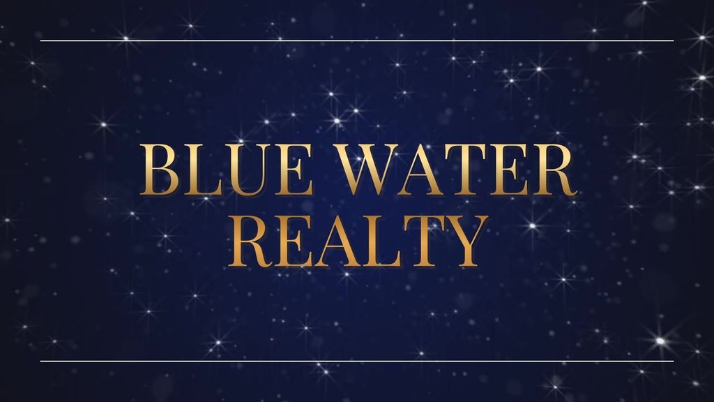 Thank you to our Sponsors Blue Water Realty