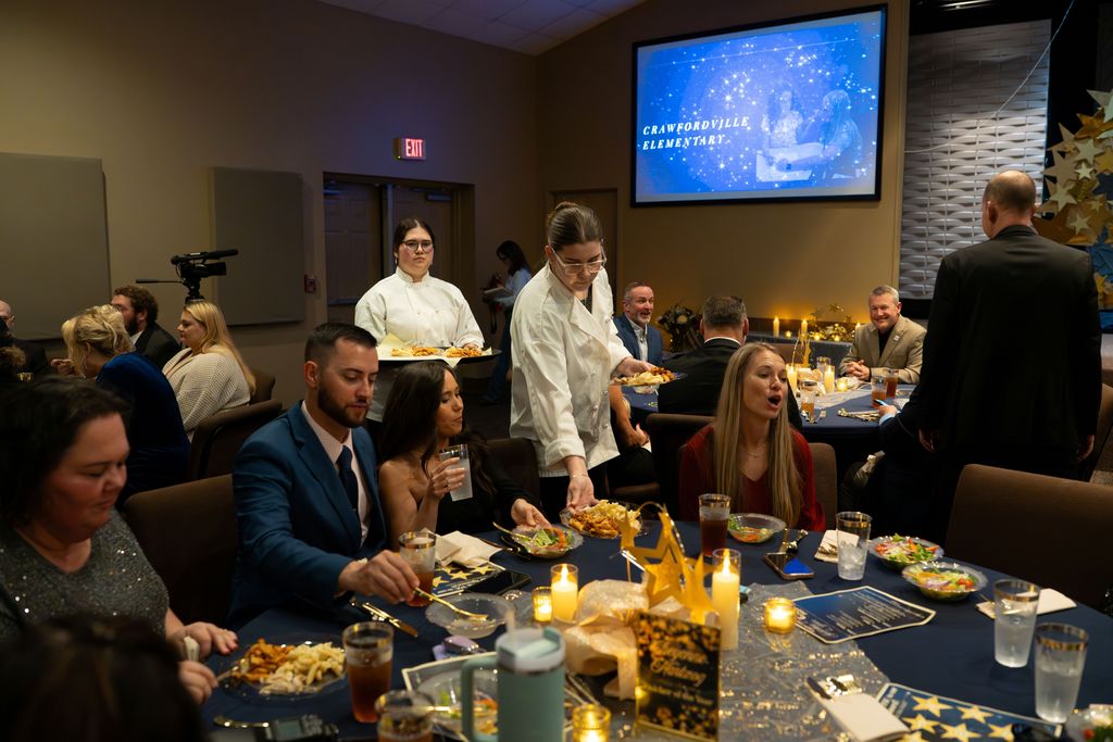 CTE Students at Wakulla County Schools TOY Gala