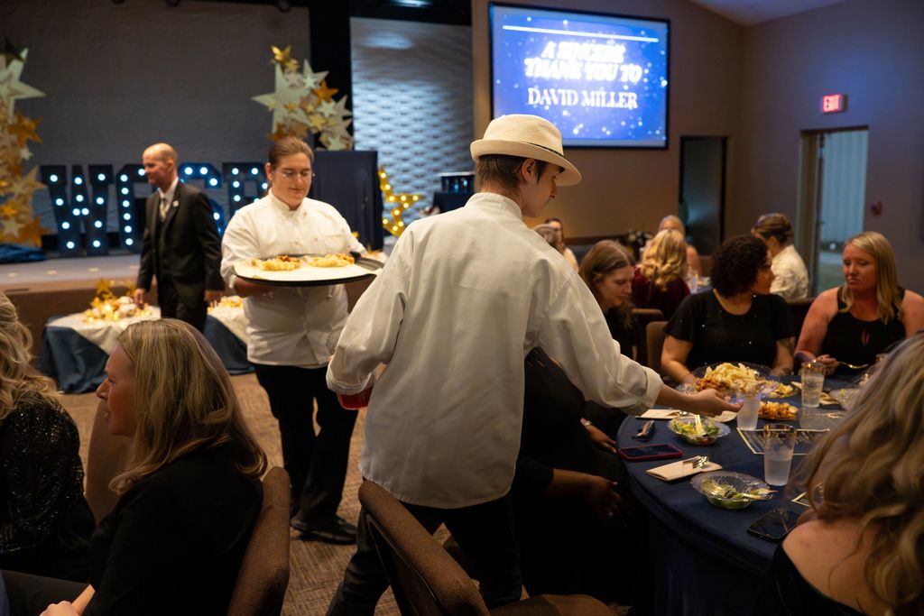 CTE Students at Wakulla County Schools TOY Gala