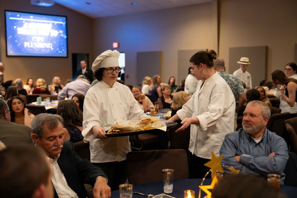 CTE Students at Wakulla County Schools TOY Gala