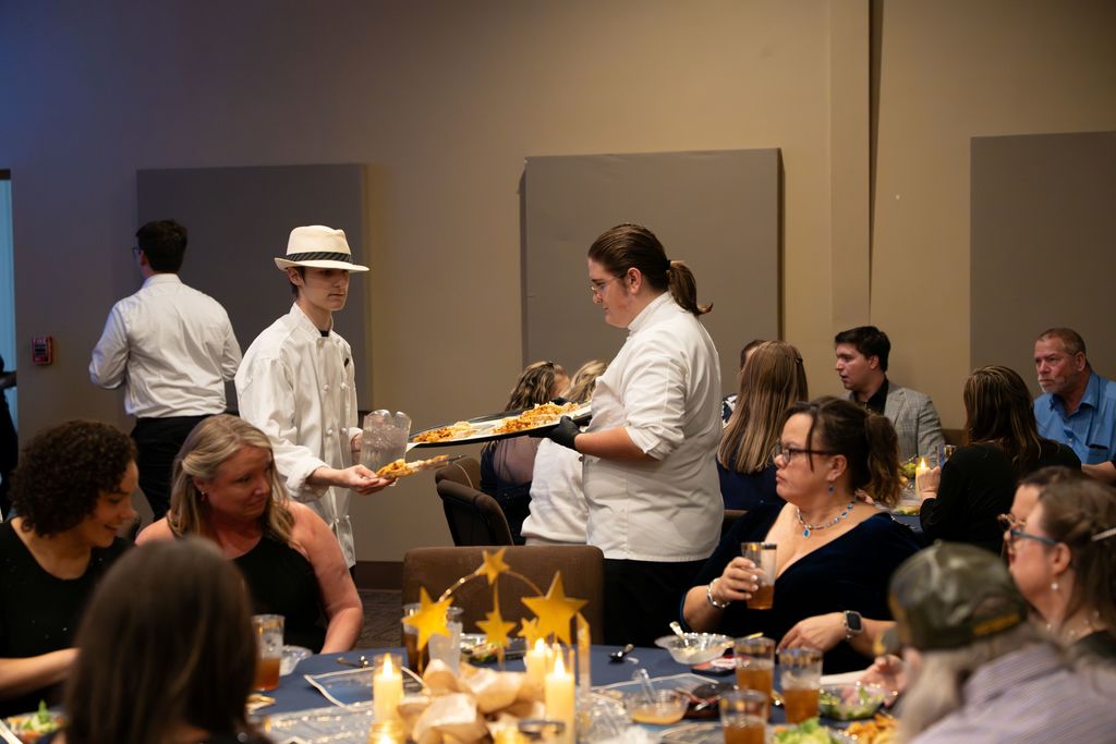 CTE Students at Wakulla County Schools TOY Gala