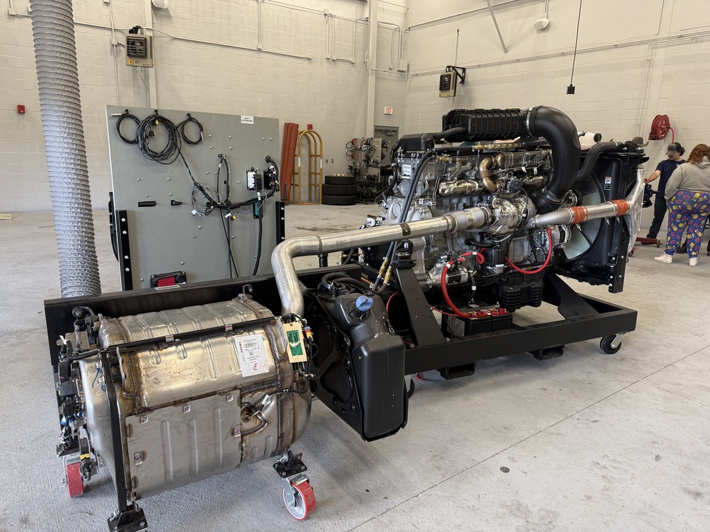 Four Star Freightliner and Lively Come to visit WHS Deisel Technology classes