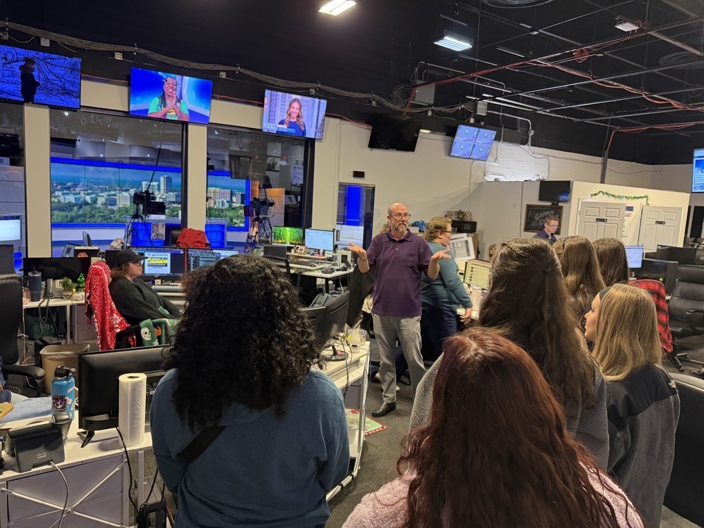 The Wakulla High School Social media strategist class toured the WCTV News station on Wednesday, January 28. The students witnessed first hand  what all goes into running and producing local news. They'll take this experience and apply it to our own news, WKLA.