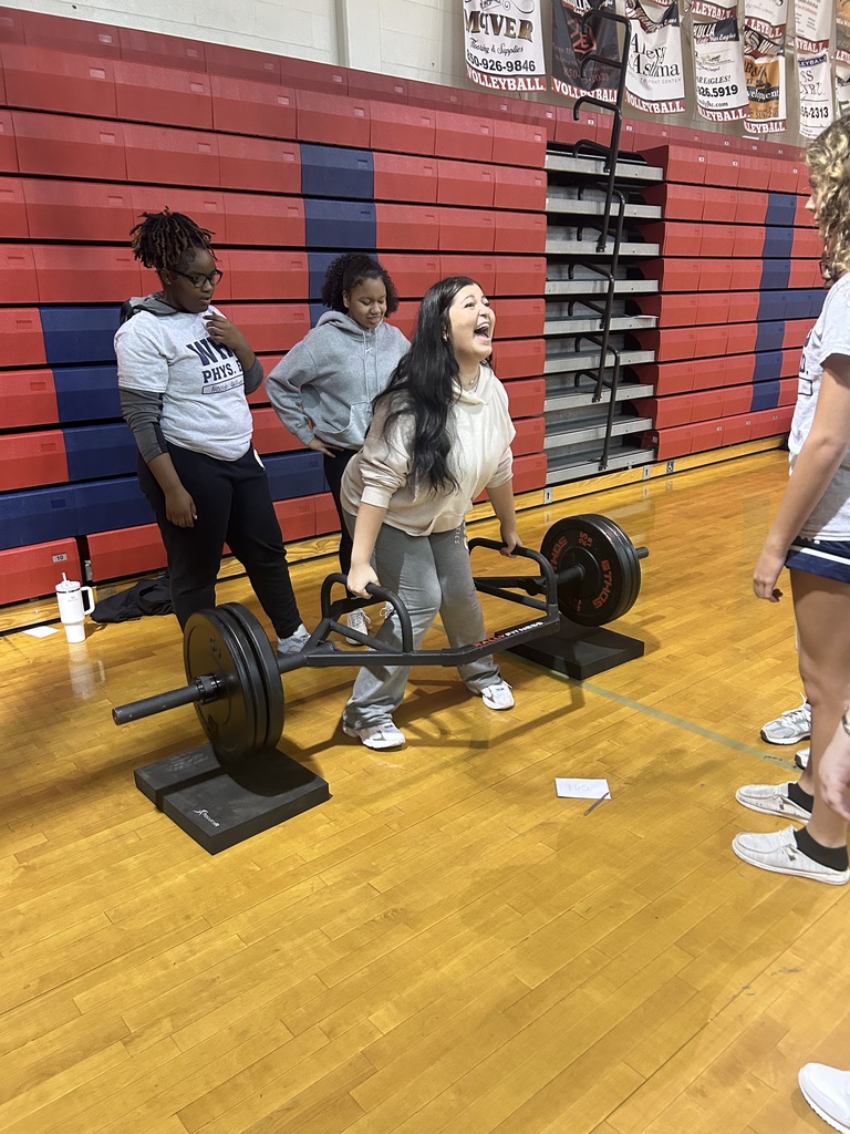 Girl weight lifting 