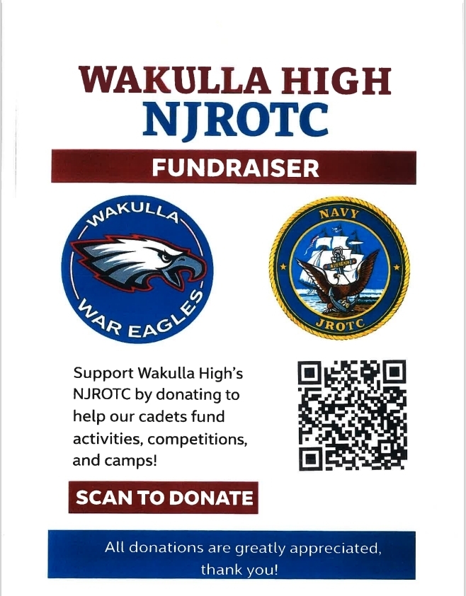 Support WHS NJROTC by donating to help our cadets fund activities, competitions, and camps! SCAN TO DONATE. All donations are greatly appreciated, thank you!