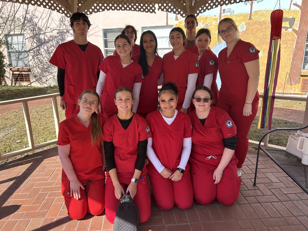 Kristi Lawhons Medical Academy members!