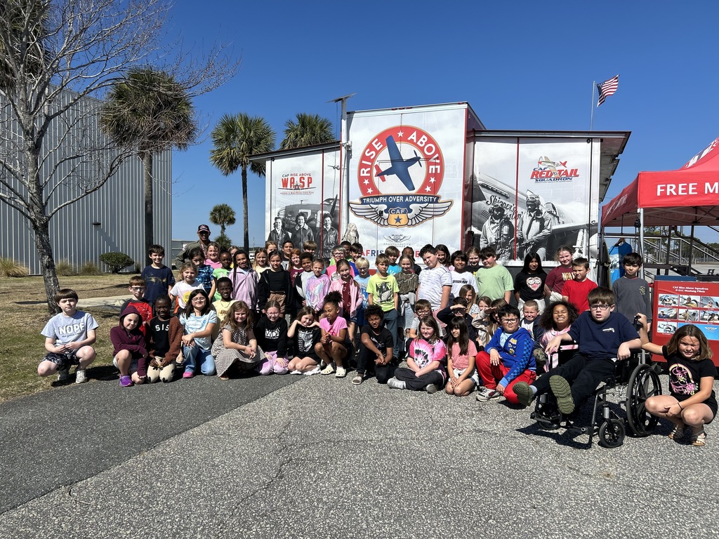 Our third graders stepped outside the classroom and into history this week with a visit to the RISE ABOVE Traveling Exhibit in Tallahassee.