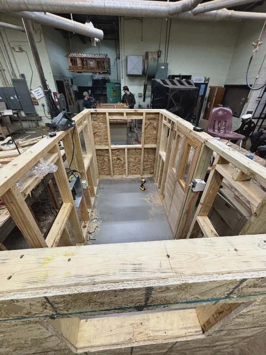 Construction With WHS Students!