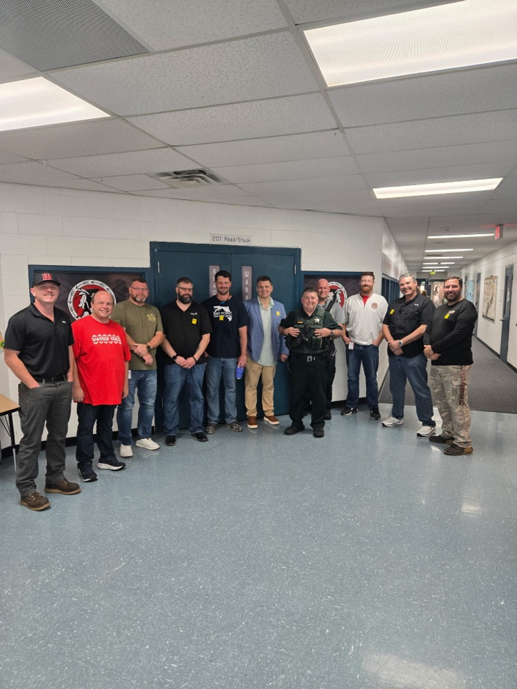 All Pro Dads at Fist Bump Friday 