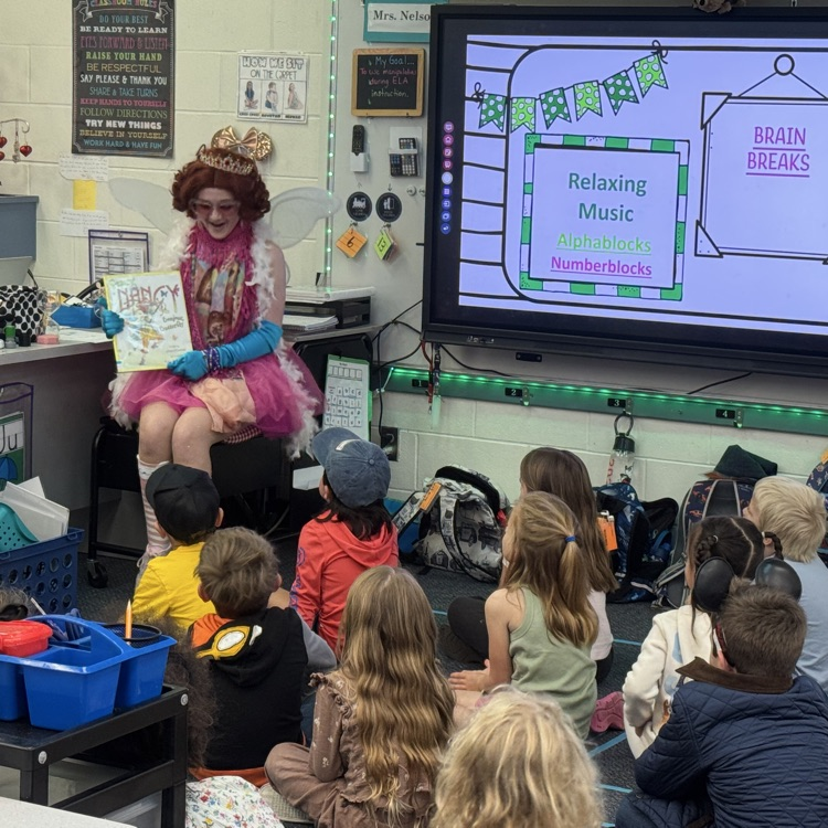 As part of Theatre in Our Schools Month, our theatre students visited Medart Elementary today to read to students as part of their Literacy Week Festivities.