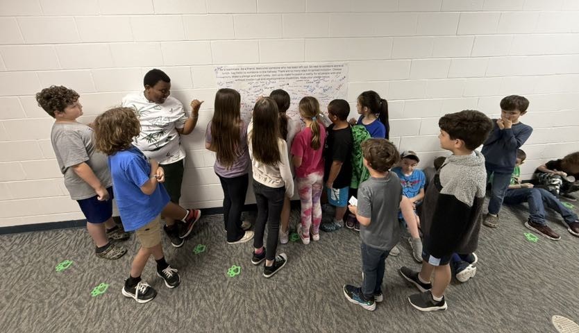 Small actions. Big impact.  #ChooseToInclude #SpreadTheWord