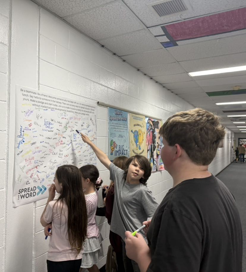 Small actions. Big impact.  #ChooseToInclude #SpreadTheWord