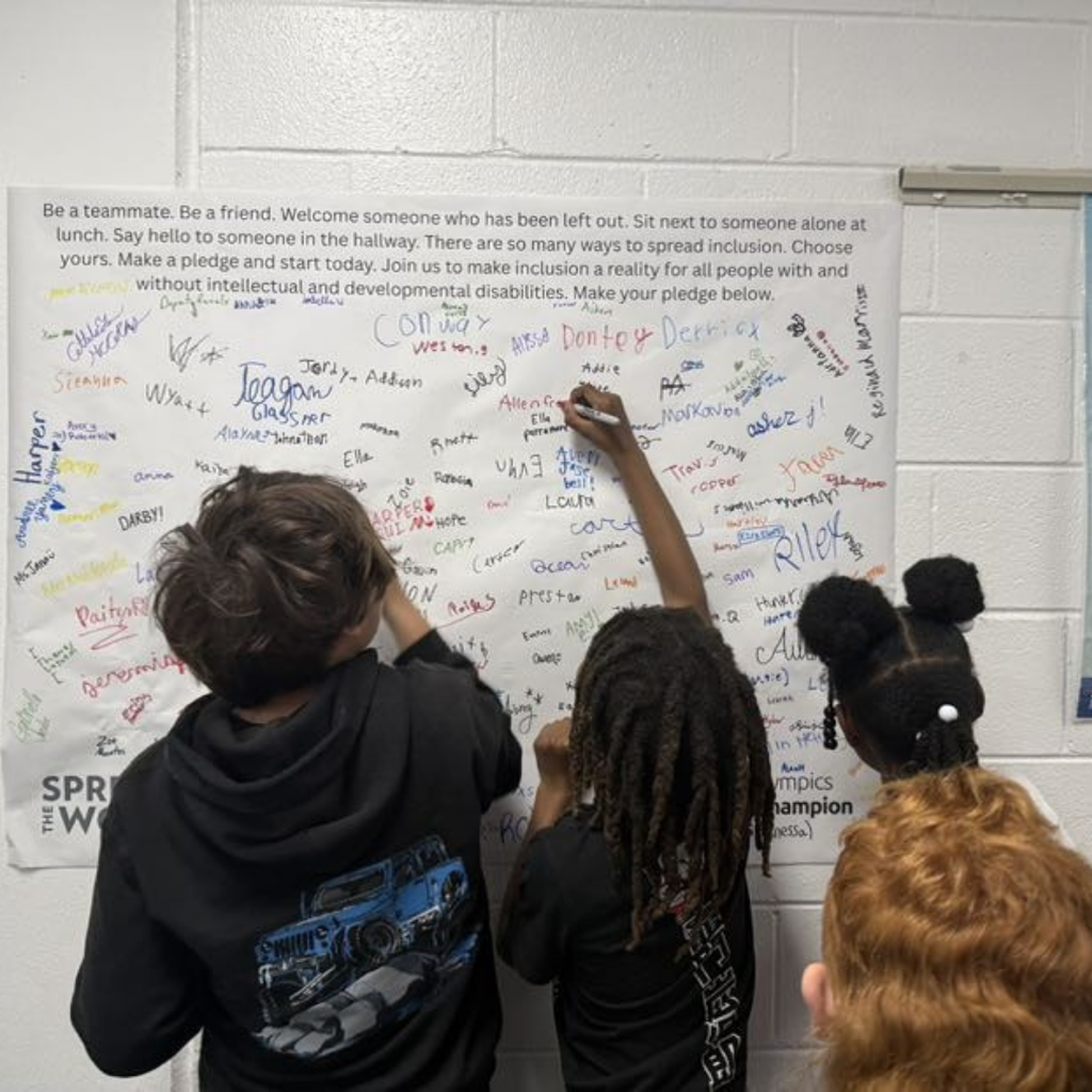 Small actions. Big impact.  #ChooseToInclude #SpreadTheWord