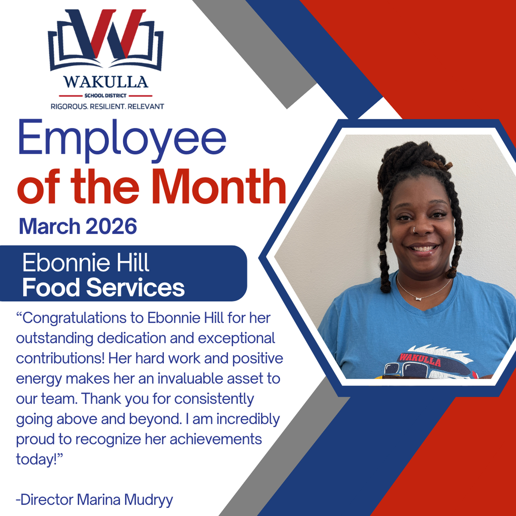 Employee of the Month March 2026 Ebonnie Hill