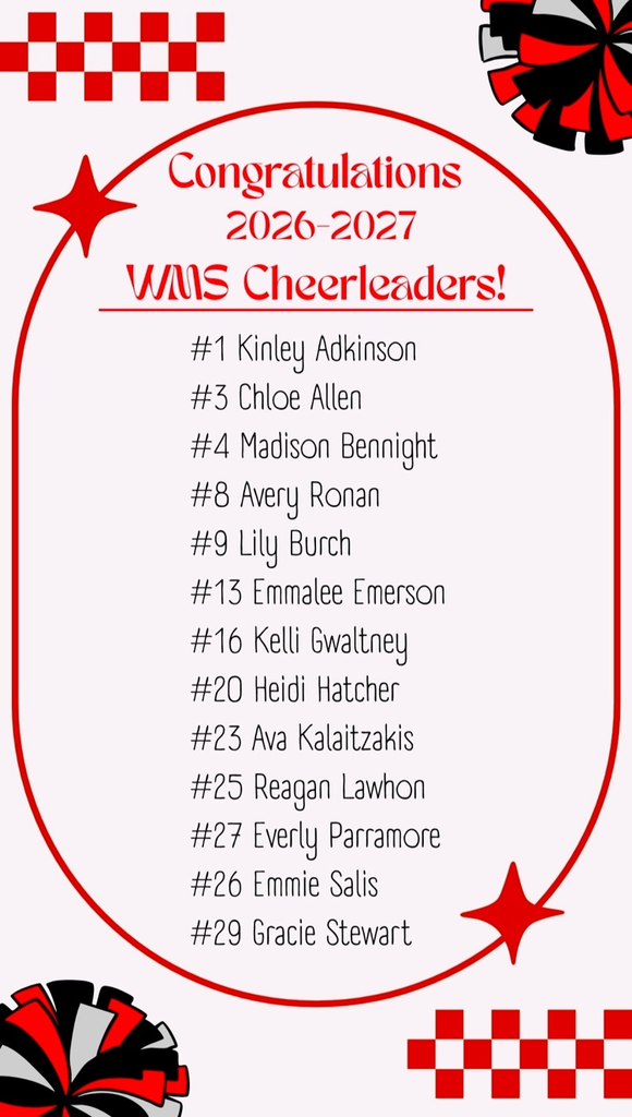 wms cheerleaders