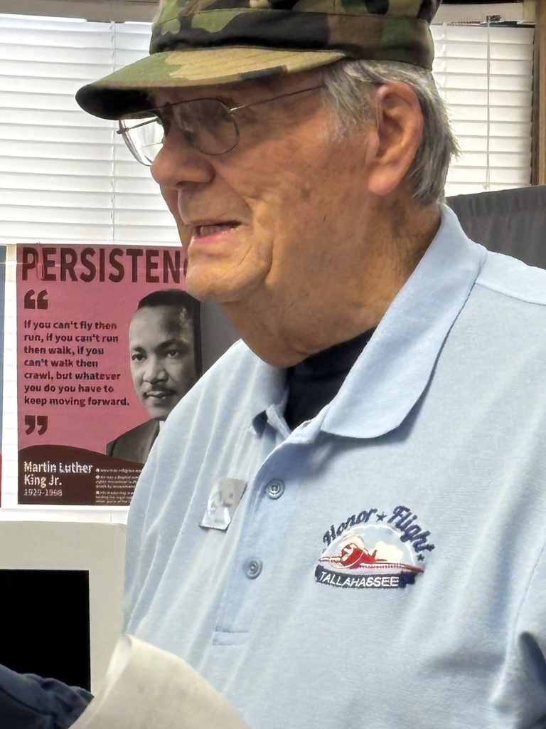 Medal of Honor Day Guest Speaker Thomas Dunaway.