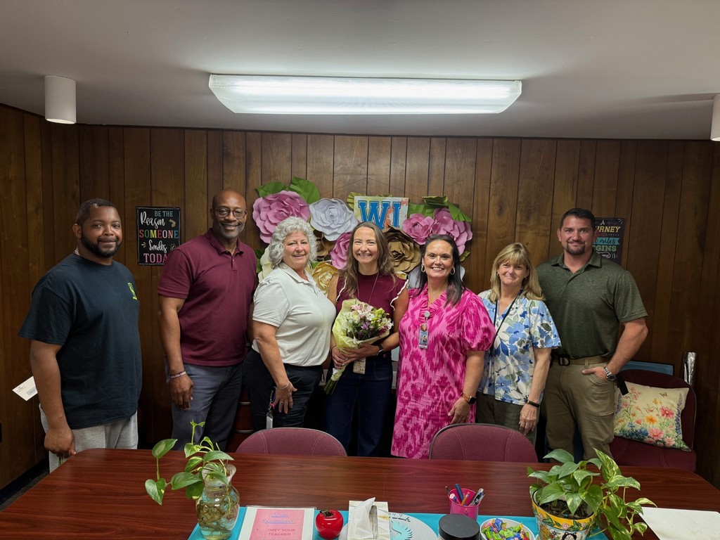 Jennifer Williams Teacher of the month for April 2026