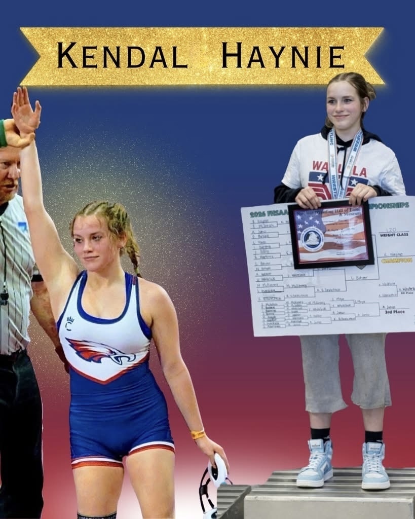 State Champion Kendal Haynie