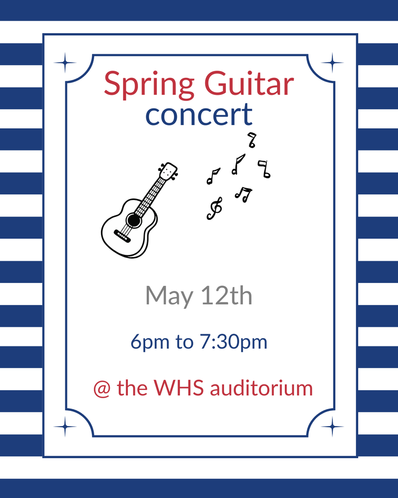 Spring Guitar Concert