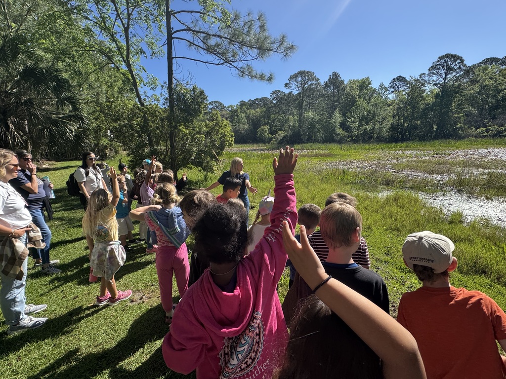 On Friday, April 10th, The First grade classes went to the St. Marks National Wildlife Refuge for a fun Field trip. These students explored the beauty of Florida’s natural environment, observed local wildlife, and engaged in hands-on learning outside the classroom. It was a day filled with lots of experiences and memories that the kids will not forget. These Mustangs are so smart and loved being out in the wild!