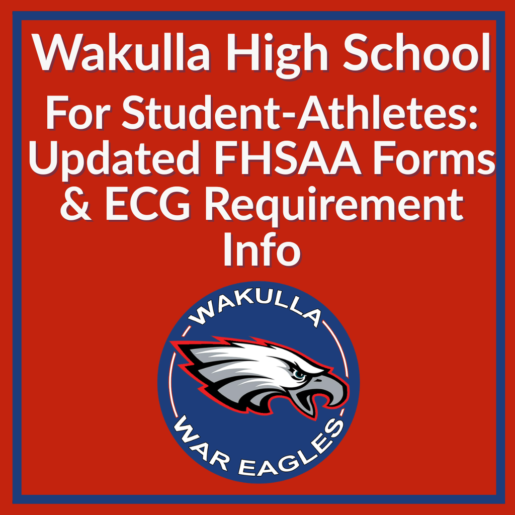 For Student-Athletes: Updated FHSAA Forms & ECG Requirement Info