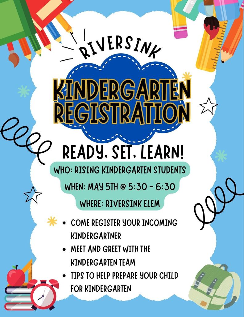 Kindergarten Registration Flyer