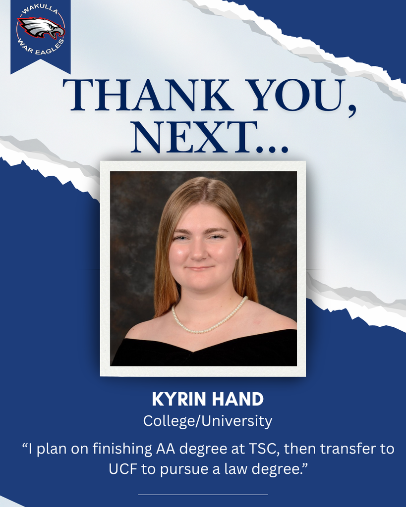 Thank you next senior spotlight