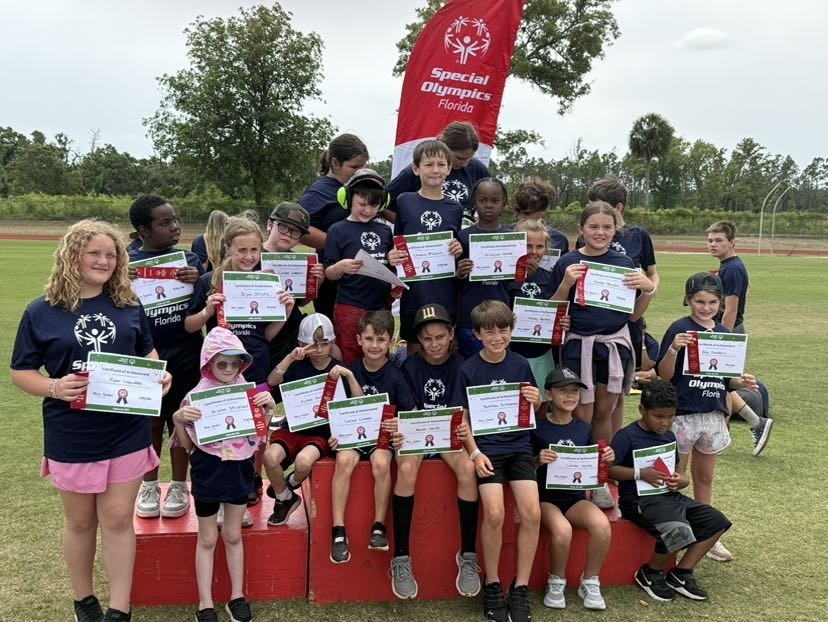 SPecial Olympic Athletes smiling