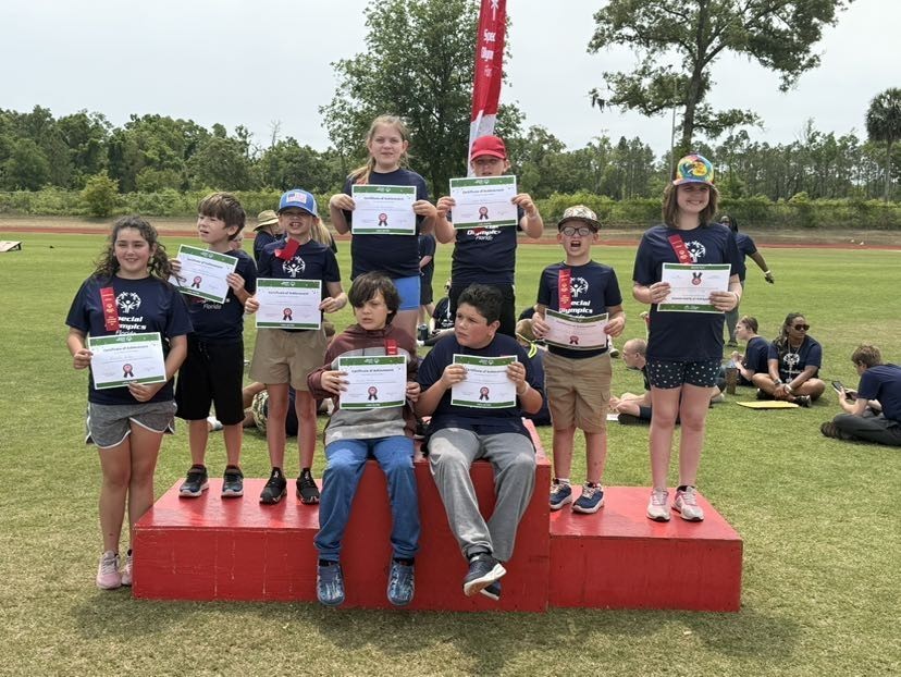 SPecial Olympic Athletes smiling