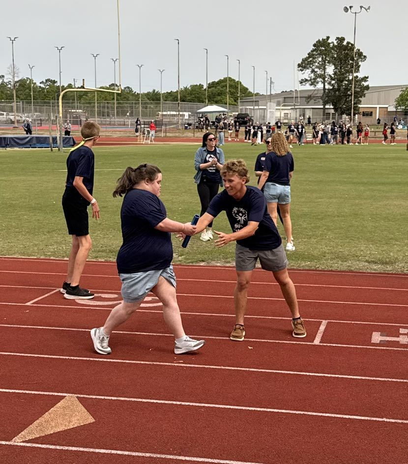 SPecial Olympic Athletes smiling