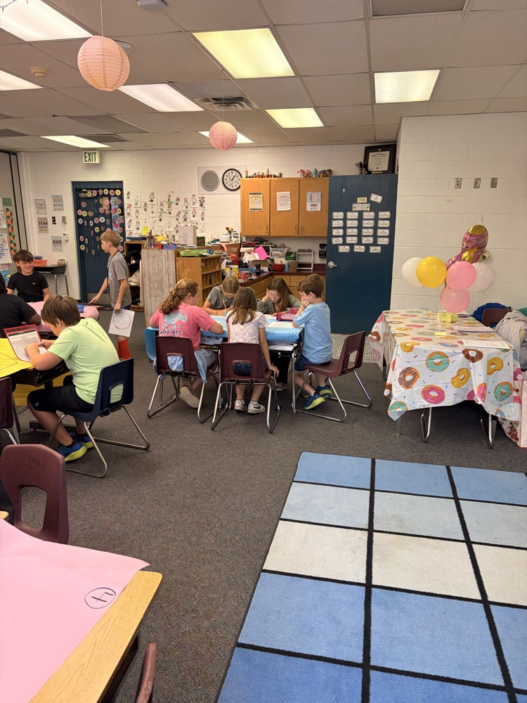 🍩 Donut Stress About the Test!! 🍩 Our 3rd and 5th grade students practiced and reviewed for the FAST test next week using various engaging activities with a sweet donut treat at the end!