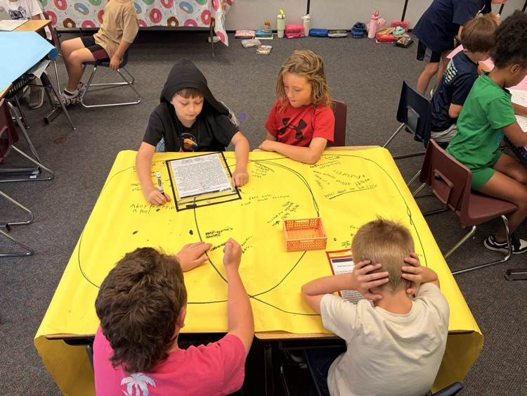 🍩 Donut Stress About the Test!! 🍩 Our 3rd and 5th grade students practiced and reviewed for the FAST test next week using various engaging activities with a sweet donut treat at the end!