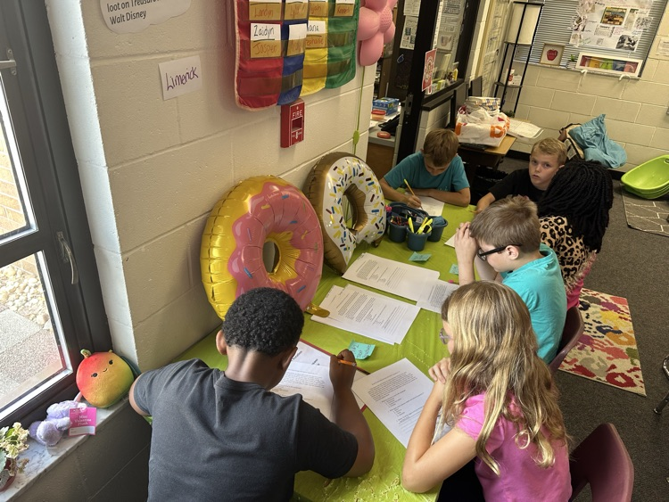 🍩 Donut Stress About the Test!! 🍩 Our 3rd and 5th grade students practiced and reviewed for the FAST test next week using various engaging activities with a sweet donut treat at the end!