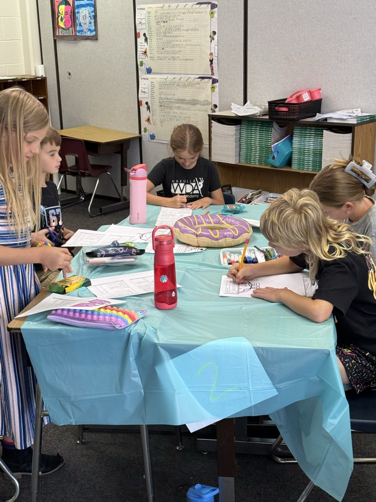 🍩 Donut Stress About the Test!! 🍩 Our 3rd and 5th grade students practiced and reviewed for the FAST test next week using various engaging activities with a sweet donut treat at the end!