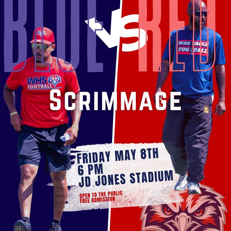 Come out this Friday the 8th and catch a preview of the Wakulla War Eagles football team—FREE entry! #WarEagle 🦅🔴⚪️🔵🦅 #LetsDoIt 📸 x Kelly Harper