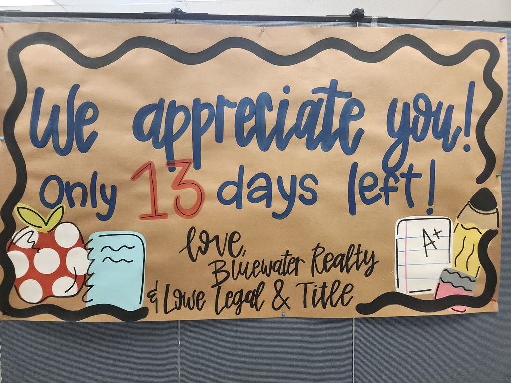 Day four Teacher Appreciation
