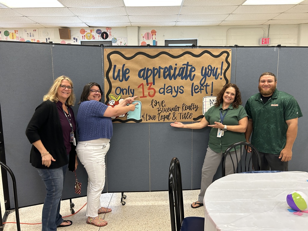 Day four Teacher Appreciation