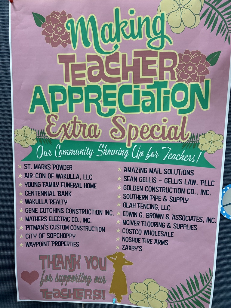 Day four Teacher Appreciation