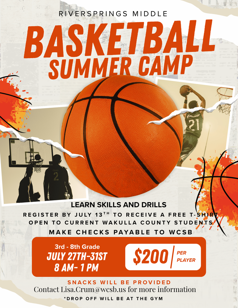 RMS Basketball camp flyer