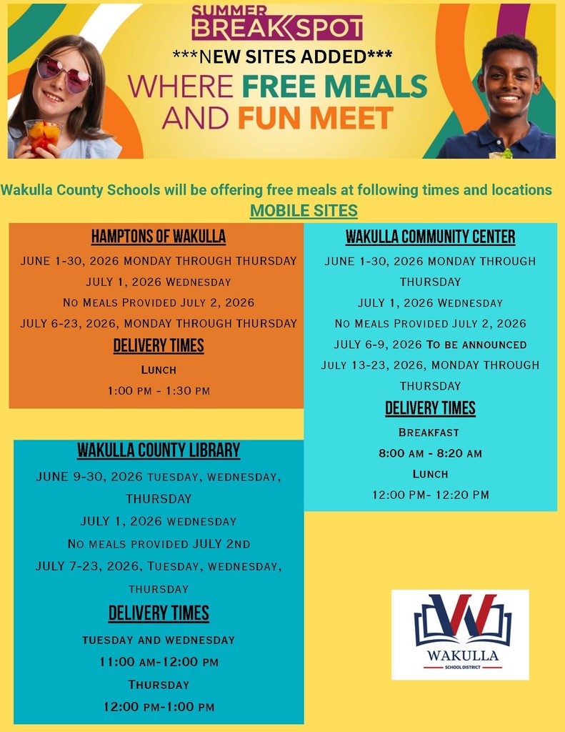 Updated Summer Meals Flyer