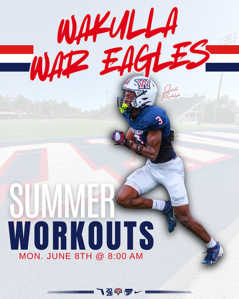 Summer Workout Announcement: 6/8/26