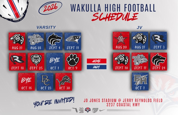 WHS Football Schedule